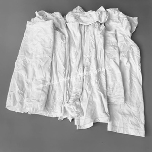 Trapos de Algodón 100% Blancos para Uso Industrial, Trapos de Camiseta, Trapos de Limpieza, Trapos de Algodón 100% - Product Image 1