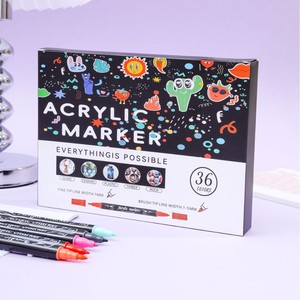 <span class=keywords><strong>Pennarelli</strong></span> artistici lavabili per bambini pennelli morbidi a <span class=keywords><strong>doppia</strong></span> <span class=keywords><strong>punta</strong></span> e penne per pittura a <span class=keywords><strong>punta</strong></span> Fine per la scuola, fai da te artigianato e da colorare, commercio all'ingrosso della fabbrica - Product Image 5