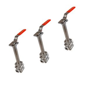 Vanne à opercule angulaire sous vide à double enveloppe, classe 300, pour hydrogène liquide (LH2) cryogénique, haute pression, à commande électrique – Meilleure vente - Product Image 5