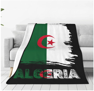 Couverture Algérie en flanelle toutes saisons pour canapé, lit et cinéma – Taille complète - Product Image 3