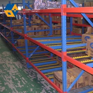 Sistema di ripiano a rulli NOVA cremagliere a gravità in acciaio magazzino ruote di stoccaggio scaffalatura flusso di cartone cremagliera - Product Image 3