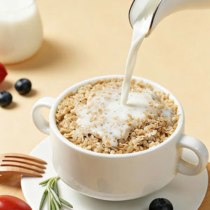 निजी लेबल उच्च प्रोटीन फाइबर अनाज-चीनी मुक्त ग्लूटेन-मुक्त क्रंची ओट क्विनोआ (अनुकूलन योग्य) - Product Image 2