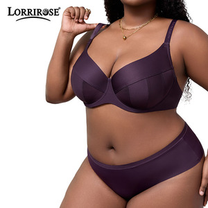 <span class=keywords><strong>Reggiseno</strong></span> Plus Size a Coppa Piena con Ferretto Push-Up, Sottile e Traspirante in Rete, Anti-Cedimento, Alto Supporto, Minimizer per Seni Grandi D J Cup, per Donne Curvy - Product Image 4
