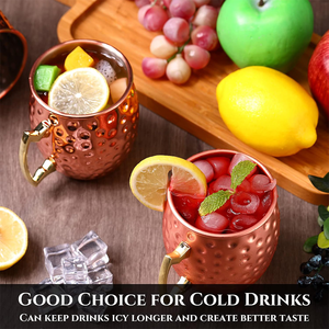 Toptan moskova <span class=keywords><strong>Mule</strong></span> kupa bakır dövülmüş bardaklar mutfak paslanmaz çelik kokteyl düğün hediyesi için Drinkware ev Bar şarap bira - Product Image 3