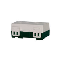 Soket meja daya pintar 16A 250V, aplikasi industri 50Hz/60Hz dengan beberapa colokan 2 Outlet