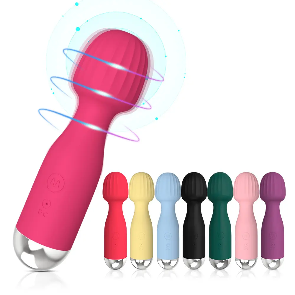 Vibromasseur à baguette magique 10 vitesses rechargeable Usb Japon Mini vibrateur Av Sex Toy pour filles fabriqué en Chine