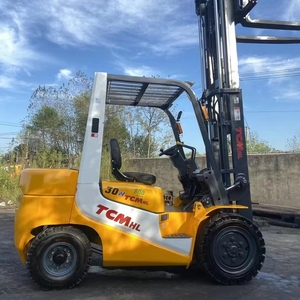 รถยกดีเซล TCM FD30 3 ตัน นำเข้าจากญี่ปุ่น มือสอง สำหรับใช้งานในฟาร์ม พร้อมเครื่องยนต์ เกียร์ และมอเตอร์ - Product Image 3