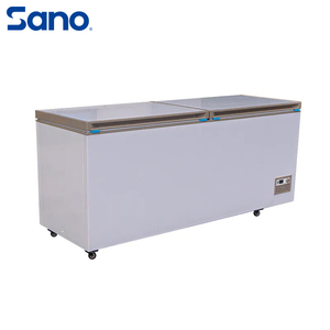 Congelador Vertical Comercial de Doble Puerta para Supermercado, Congelador de Alto Voltaje 220V, Refrigeradores y Congeladores YK-WG-15, Congelador Vertical Comercial YK-W - Product Image 5