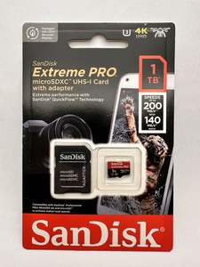 Tarjeta de Memoria SanDisk Extreme Pro Original Nueva de 2TB con Adaptador SDSQXCD-2T00-GN6MA - Product Image 4