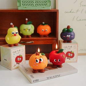FLORESCENCE Cute <strong>Funny</strong> Ladies Scented Set Christmas Luxury Handmade Gift Bedroom Decoration Customized Fruit Aromatherapy <strong>Candle</strong> - Product Image 1