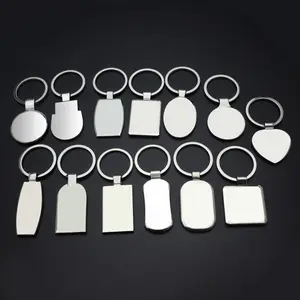 מכירה לוהטת החסר סובלימציה Keychain עם מחיר נמוך