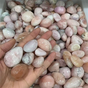 Cristalli di alta qualità naturale all'ingrosso 20-30mm rosa Beryl <span class=keywords><strong>Morganite</strong></span> cristallo caduto pietre per la guarigione