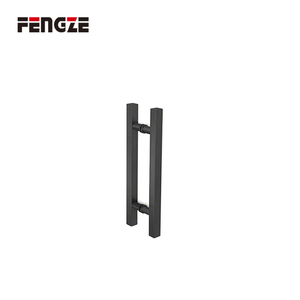 Modern Sliding Glass <strong>Knobs</strong> Steel Wood <strong>Door</strong> Handle Satin for Bathroom Villa Hotel Quality Brass Steel <strong>Door</strong> Handle Low Price - Product Image 6