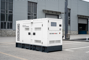 Goldlink 3 giai đoạn 100kva Máy phát điện diesel siêu im lặng genset điện để bán - Product Image 4