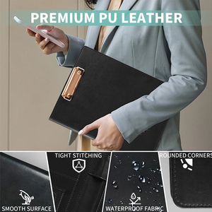 Chất lượng cao biểu tượng tùy chỉnh A4 da thư mục trình bày vding VD-714 quý ông của văn phòng du lịch cao cấp tiếp thị nộp hồ sơ sản phẩm - Product Image 6