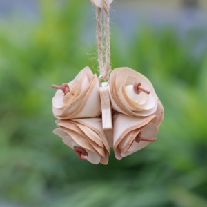 ของเล่นทำมือ Muxuan ดอกไฮเดรนเยีย ดอกโบตั๋น ของเล่นสำหรับนก บรรเทาอาการคัดจมูก อุปกรณ์สำหรับนก - Product Image 2