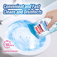 Nettoyant en mousse jetable en forme de poudre pour toilettes pour la décontamination et la désodorisation des taches d'urine vente en gros