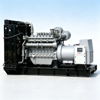 Generador Diésel de Contenedor Supergrande de 2000kW 2500kVA Nivel 3 con Regulador Electrónico Lingzhong para Industria Pesada y Centros de Datos