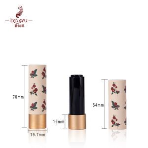 أنبوب أحمر شفاه فاخر مطفي من الألومنيوم بطباعة ثلاثية الأبعاد - Product Image 3