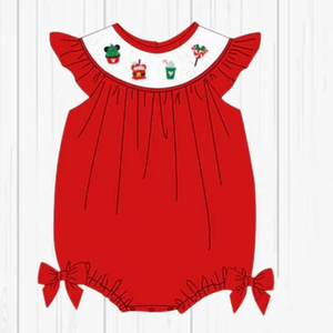 Noël <span class=keywords><strong>frère</strong></span> <span class=keywords><strong>et</strong></span> soeur tenues assorties coton de haute qualité rouge classique avec pantalon à carreaux vert broderie personnalisable - Product Image 3