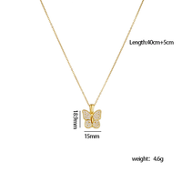 Collier en acier inoxydable avec pendentif réglable en forme d'ailes d'ange et de cœur, accessoire de vente en gros N26115