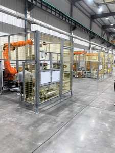 Оптовая Продажа онлайн алюминиевый профиль робот забор Барьерный забор промышленная безопасность механический алюминиевый забор - Product Image 4