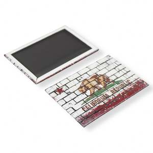 Imán de nevera de metal personalizado de alta calidad, recuerdo de estaño, 80*53mm - Product Image 5