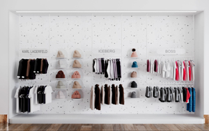 Bespoke <b>Kids</b> Wear Boutique Interior Decoration Children Clothing Store Shopfitting and Metal Apparel Display Stand - Product Image 5