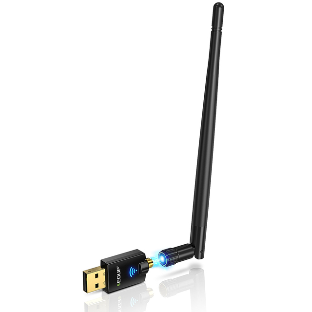 EDUP 150 Meters BT5.1 Adapter BR8651 Dongle USB Bluetooth 5.1 Adapter Long Distance USB Bluetooth V5.1 Receiver