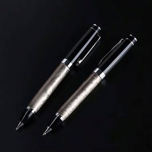 Large Map Pattern High Quality Metal Ballpoint <b>Pen</b> with logo Business Signature Metal <b>Pen</b> Black Suitable for Brand Promotion - Product Image 2