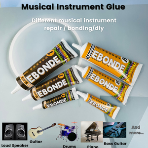 Pegamento <span class=keywords><strong>de</strong></span> Reparación Universal Compatible con OEM, 110 ml, Adhesivo Flexible para Instrumentos Musicales, Antivibración - Product Image 3