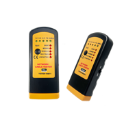 Probador de Cables de Red Ethernet LAN VA6811, Alcance de 200m, Protección IP65, Detección de Cortocircuitos, Pares Invertidos, Batería de Bajo Consumo