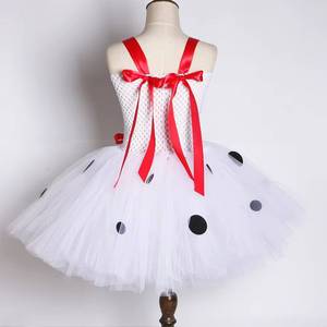 Hot Selling Fancy Dalmatians Costume Kids Halloween Costumes Spotted <b>Dog</b> Puppy Tutu Dress up Baby Girl Holiday Party <b>Clothes</b> - Product Image 3