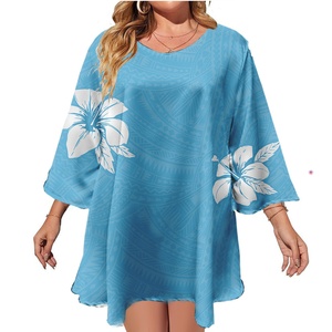 <span class=keywords><strong>Chemisiers</strong></span> pour femmes Grande taille Chemises hawaïennes en gros <span class=keywords><strong>Chemisiers</strong></span> à motifs de <span class=keywords><strong>fleurs</strong></span> Polynésiens <span class=keywords><strong>Chemisiers</strong></span> pour femmes Chemises de plage - Product Image 1