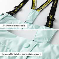 Traje de Esquí Unisex para Bebés y Niños, de una Pieza, con Cremallera, Capucha, Impermeable, Cortavientos, Transpirable, de Secado Rápido y Aislamiento Grueso