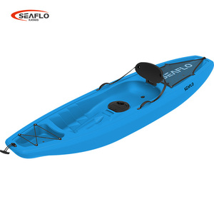 SEAFLO 8,8 pies océano pesca <span class=keywords><strong>Kayak</strong></span> sentarse en la parte superior una persona HDPE plástico <span class=keywords><strong>kayak</strong></span> con rueda media escotilla de almacenamiento - Product Image 5