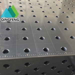 <span class=keywords><strong>Table</strong></span> <span class=keywords><strong>de</strong></span> soudage professionnelle en fonte modulaire robuste, nouvelle fabrication métallique 3D personnalisée pour stations <span class=keywords><strong>de</strong></span> soudage - Product Image 1