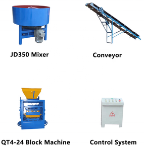 آلة صنع البلوك شبه الأوتوماتيكية تستخدم الأسمنت المجوف والرمل المتطاير والحجر الإسمنتي - Product Image 4
