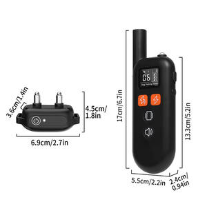 <span class=keywords><strong>Collar</strong></span> de entrenamiento para perros de rango de 3300 pies <span class=keywords><strong>Collar</strong></span> de choque electrónico para perros de gran tamaño para perros pequeños medianos hecho de plástico TPU - Product Image 5