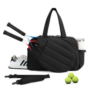 Para <span class=keywords><strong>Amazon</strong></span> New Men and Women Tennis Tote Bag Bolso de poliéster portátil de moda Paquete de 2 bolsas de Bádminton - Product Image 6