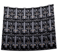 Écran LED couleur P3.91 de location 500x500mm pour concerts en extérieur, événements religieux, affichage mural de scène avec animation
