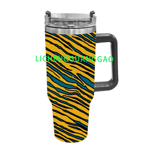 แก้วน้ำสแตนเลสลายทีมฟุตบอลกรีนเบย์แพคเกอร์ส 32 ทีม ขนาด 40 ออนซ์ พร้อมฝาปิดและหลอดดูด ใช้ได้ทั้งที่ออฟฟิศและในรถยนต์ เป็นมิตรต่อสิ่งแวดล้อม - Product Image 4