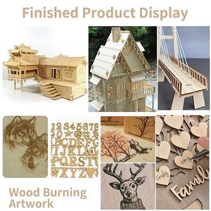 12-Pack 12x12x1/8 Inch Basswood Plywood Sheets 3mm <strong>Thin</strong> Unfinished <strong>Wood</strong> <strong>Board</strong> for Crafts Laser <strong>Cutting</strong> Engraving for Home Gifts - Product Image 6