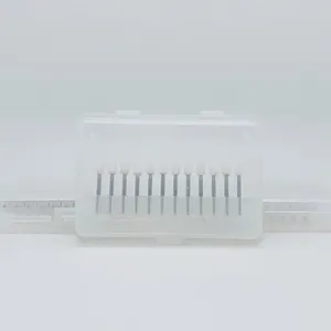 ราคาโรงงาน 12 ชิ้น/กล่อง หัวขัดฟันสีขาว FG สำหรับเครื่องกรอฟันความเร็วสูง - Product Image 3
