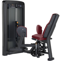 Équipement d'exercice pour les jambes en acier réglable pour salle de sport commerciale, avec pèse-personne de 80 kg pour l'abduction des hanches