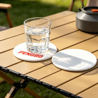 Sous-verres personnalisables en PVC souple, imprimés UV, imperméables, résistants à la chaleur, antidérapants, avec motifs de dessins animés mignons, OEM/ODM, pour la maison et la restauration