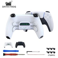 Kit de remapage DATA FROG, boîtier de boutons arrière pour manette PS5, palettes avec indicateur LED, vitesse turbo réglable pour accessoires PS5