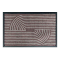Tapis personnalisé en TPE, tapis en polyester pour gratter la boue, paillasson coussiné en maille élastique, paillasson d'entrée en caoutchouc