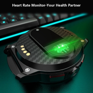 Montre connectée Android <span class=keywords><strong>LOKMAT</strong></span> <span class=keywords><strong>APPLLP</strong></span> 3 pour hommes, écran AMOLED rond de 1,39 pouce, Wifi 4G, double caméra, bracelet détachable, pour femmes - Product Image 5