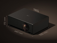 Projecteur RC XGIMI V10 6000CVIA Ultra-High Brightness 4K Laser avec zoom optique et prise en charge 3D XGIMI Projector